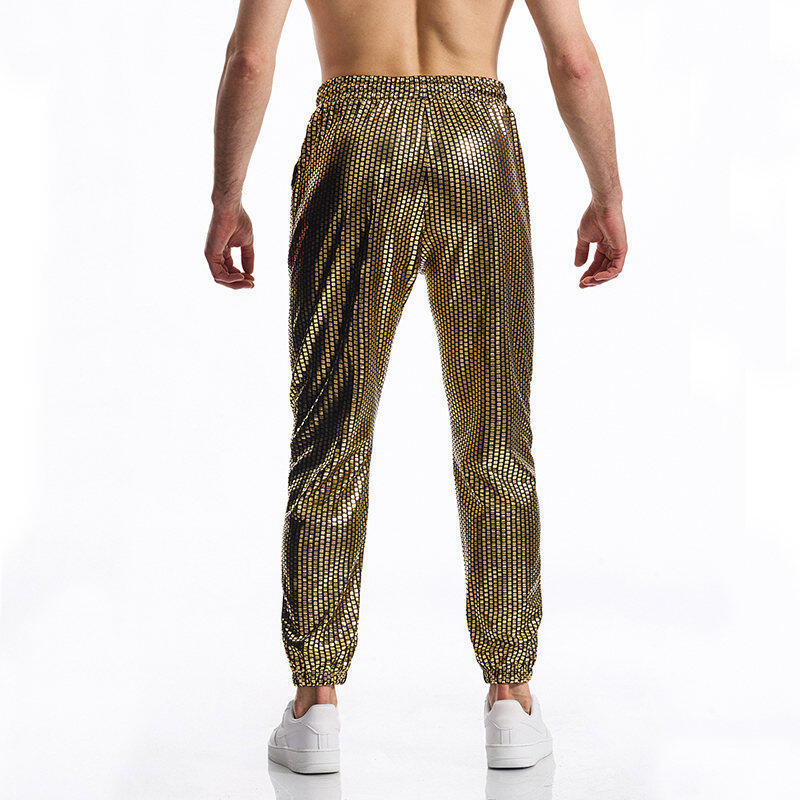 Herren Sportliche Jogginghose mit reflektierendem Design R&B