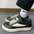 Damen Sportliche Sneakers aus hochwertigem Leder mit klassischem Design R&B