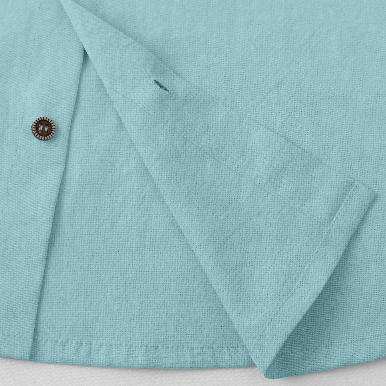 Herren lässiges Hemd mit Kapuze und Knopfdetails R&B