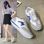 Damen Sportliche Sneakers mit gepolsterter Sohle und modischen Farbkontrasten R&B