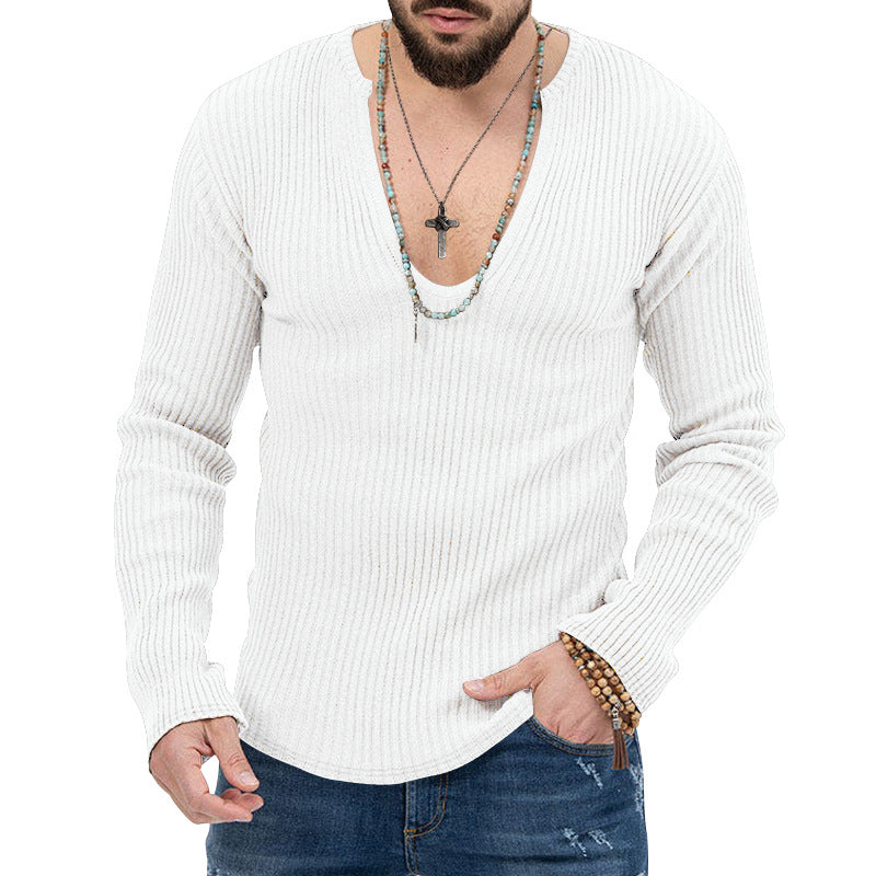 Herren nan leichte Fleece-Hemdjacke mit Druckknopfleiste und Seitentaschen R&B