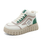 Damen Sportliche High-Top Sneakers mit dämpfendem Sohlenprofil und kuscheligem Innenfutter R&B