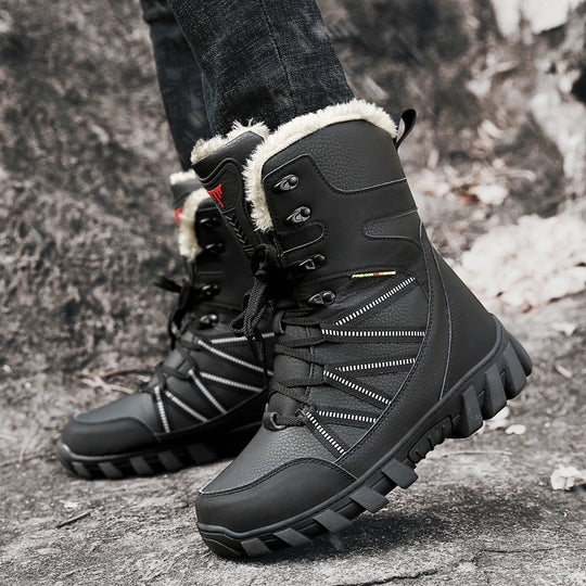 Damen Winterboots mit isolierendem Innenfutter und rutschfester Sohle R&B