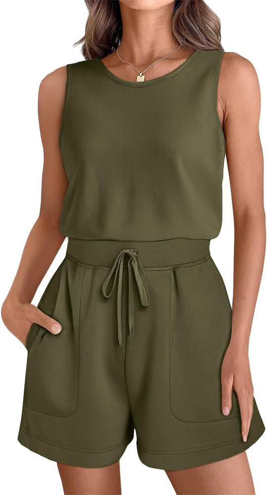 Damen Jumpsuit mit lässigem Schnitt und praktischen Taschen R&B