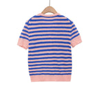 Damen Knopf-Down Pullover R&B