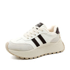 Damen Komfortable und warme High-Top Sneakers mit Fleece-Innenfutter R&B