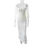 Damen Elegantes und figurschmeichelndes Maxikleid