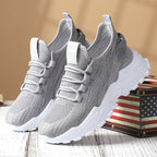 Damen Sportliche Lauf-Sneaker mit strapazierfähigem Mesh-Obermaterial und dämpfender Sohle R&B