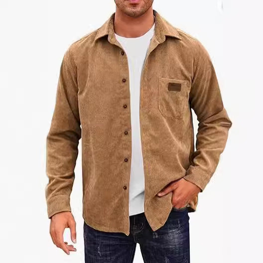 Herren Cordhemd R&B