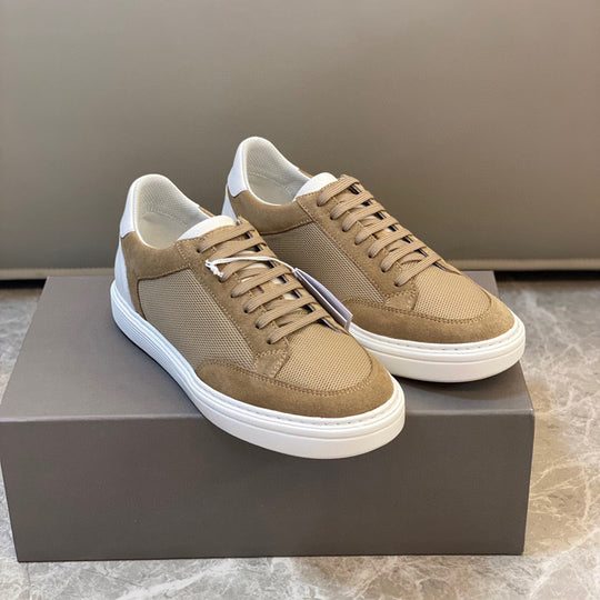 Damen komfortable Sneaker mit atmungsaktiver Netzstruktur und eleganten Akzenten R&B
