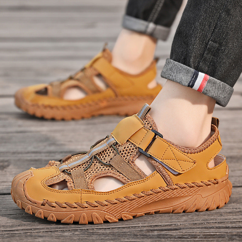 Damen Multifunktionale Freizeitsandalen mit atmungsaktivem Mesh und rutschfester Sohle R&B