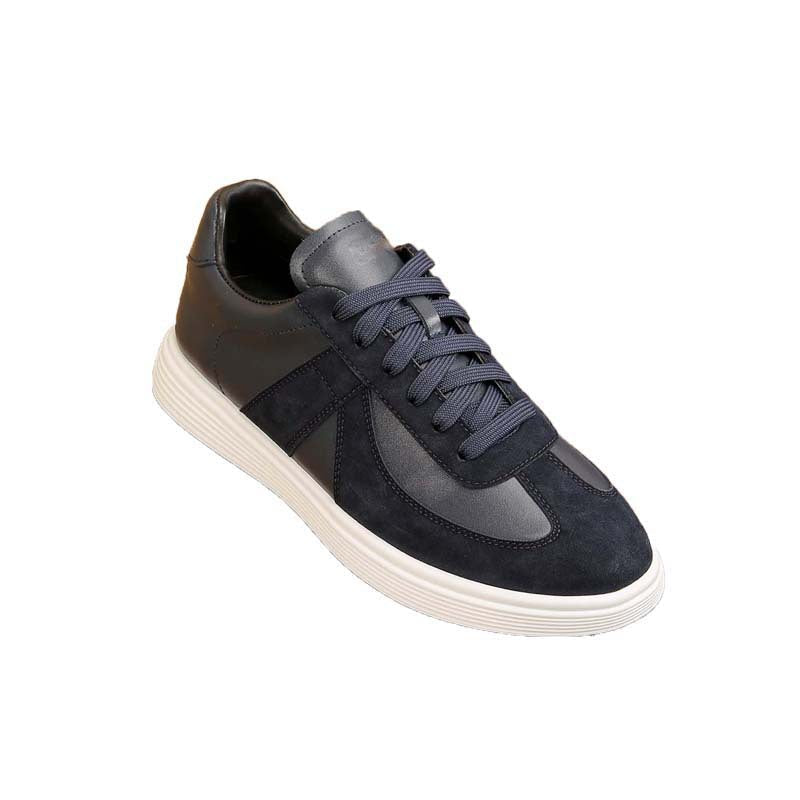 Damen modische Sneaker mit hochwertiger Leder-Oberfläche und bequemer Dämpfung R&B