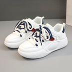 Damen modische Sneakers mit dämpfenden Eigenschaften und atmungsaktiver Obermaterialstruktur R&B