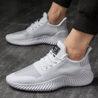 Damen Sportliche Sneaker mit elastischer Knöchelpartie und rutschfester Sohle