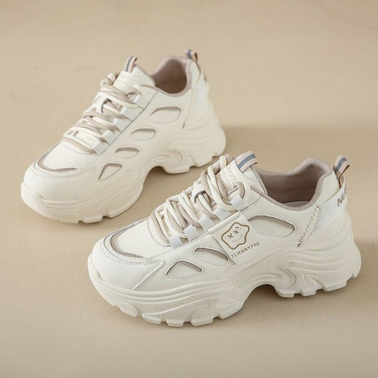 Damen Sportliche Lifestyle Sneakers mit ergonomischer Dämpfung und rutschfester Sohle R&B