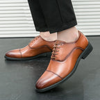 Damen Elegante und hochwertige Schnürschuhe aus Leder R&B