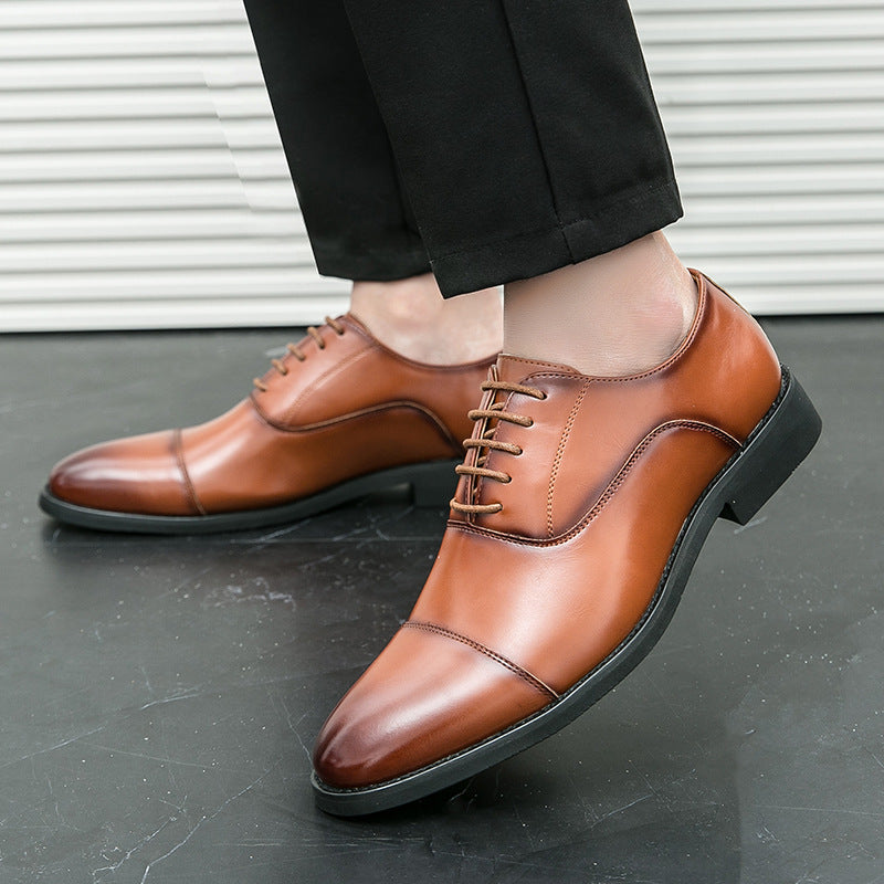 Damen Elegante und hochwertige Schnürschuhe aus Leder R&B