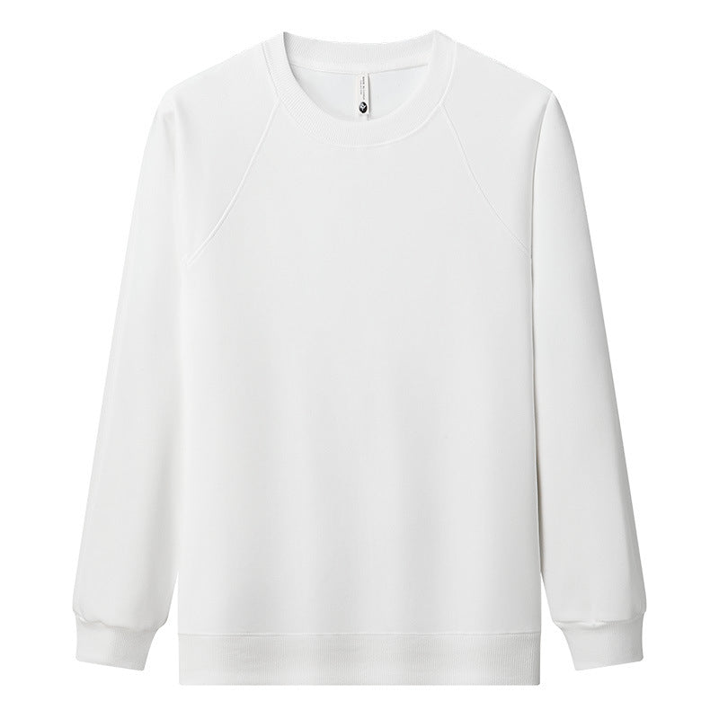 Damen lässiger Sweatshirt mit klassischem Rundhalsausschnitt und modernen Raglanärmeln R&B
