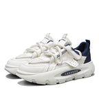 Damen Chunky Sneakers mit atmungsaktiver Mesh-Oberfläche und gepolsterter Sohle R&B