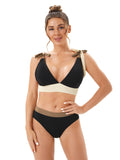 Damen Bikini mit modischen Schleifen R&B