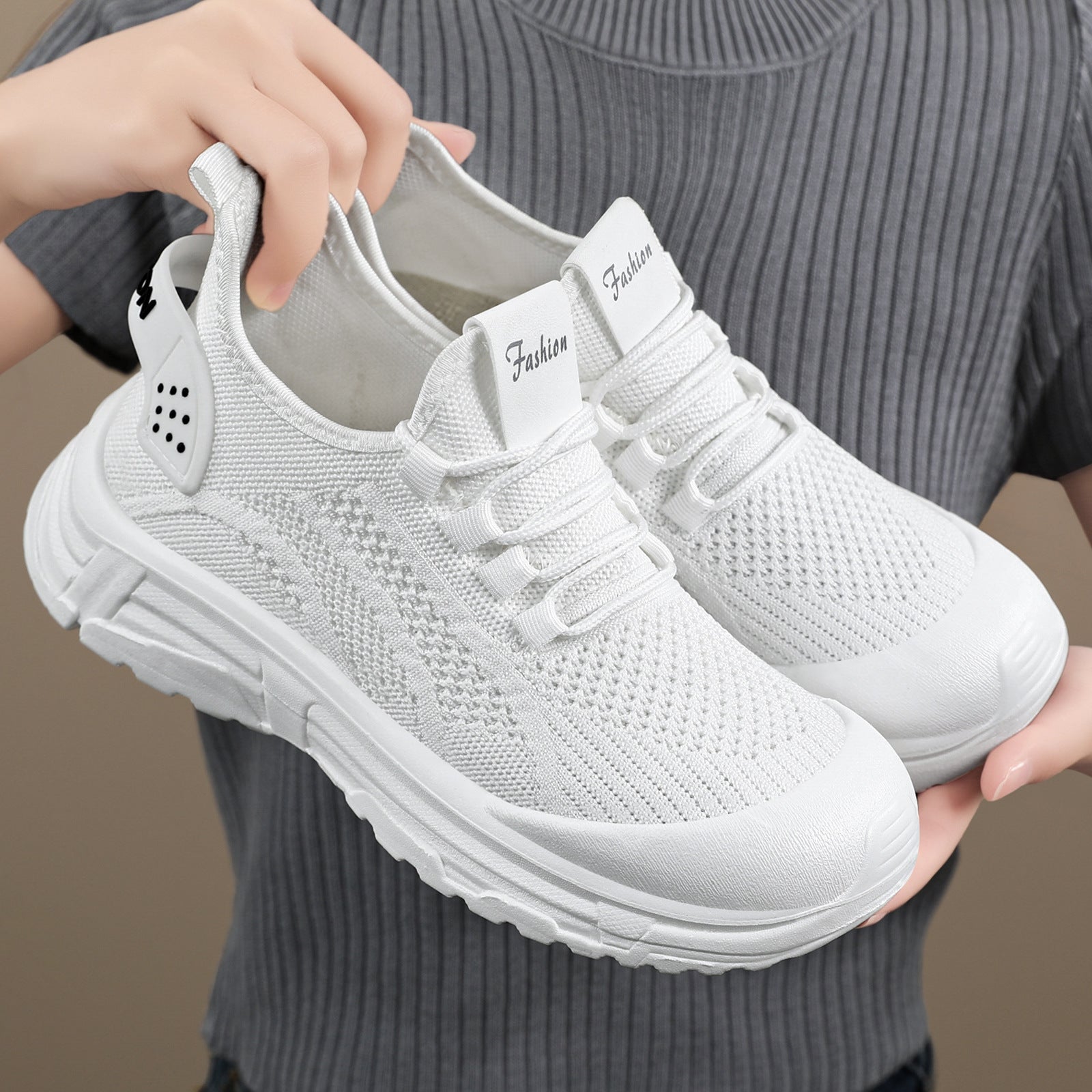 Damen Atmungsaktive Freizeit Sneakers R&B