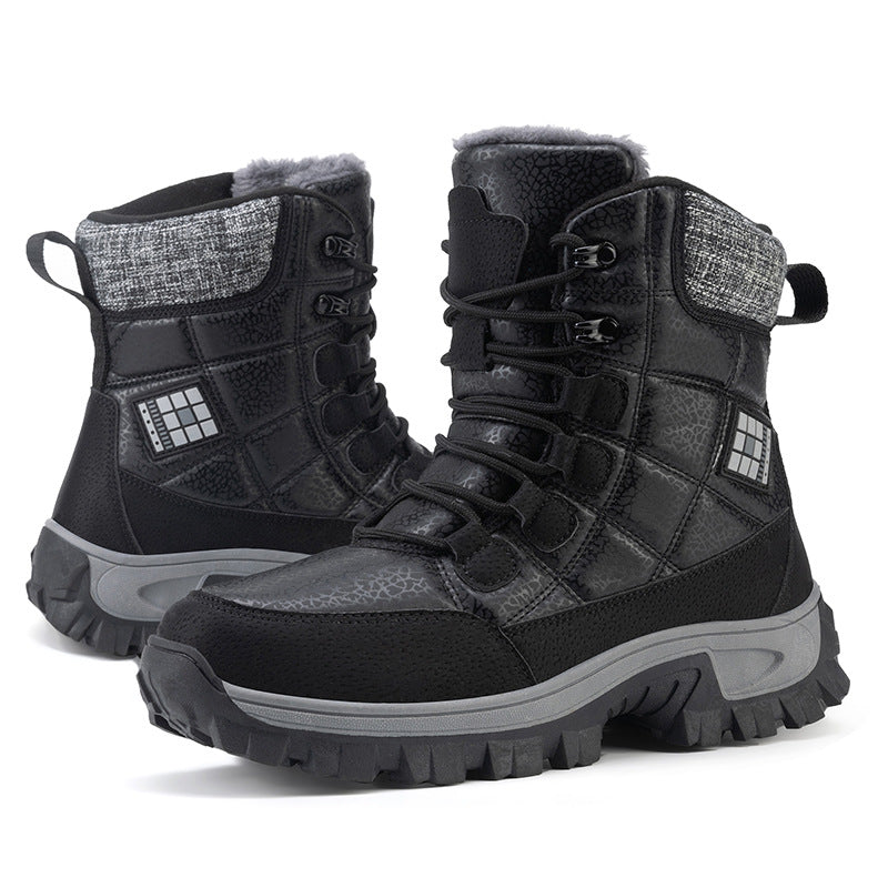 Damen Winterwanderstiefel mit rutschfester Sohle und isolierendem Innenfutter R&B