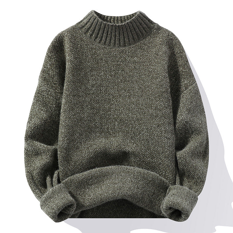 Damen Hochabschließend Pullover mit strukturierter Oberfläche