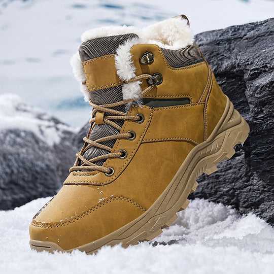 Damen Hochwertige Winterboots mit isolierter Innensohle und rutschfester Sohle R&B