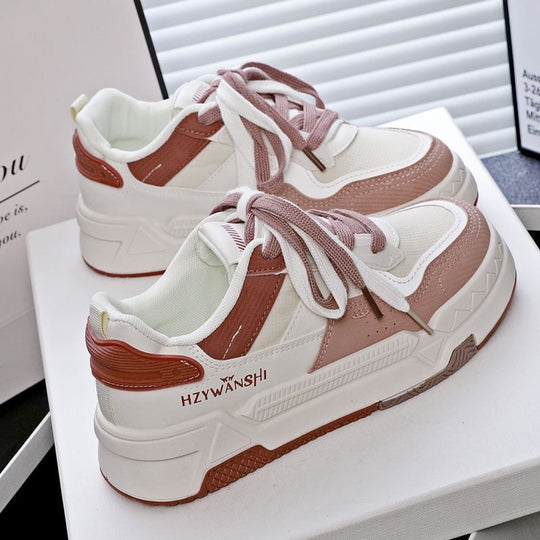 Damen modische Sneaker mit atmungsaktivem Obermaterial und gepolsterter Sohle R&B
