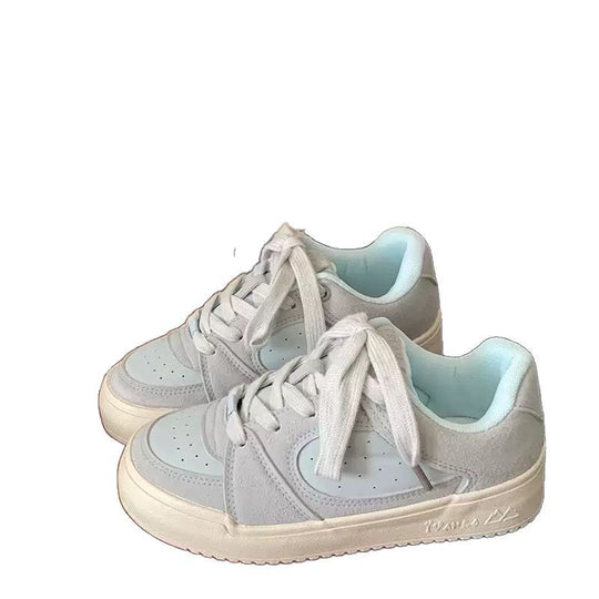 Damen Sneakers im modernen minimalistischen Design mit atmungsaktiven Oberflächen und gepolsterter Innensohle R&B