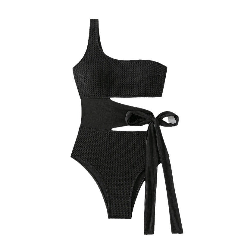 Damen Asymmetrischer Bikini mit eleganter Wickeloptik