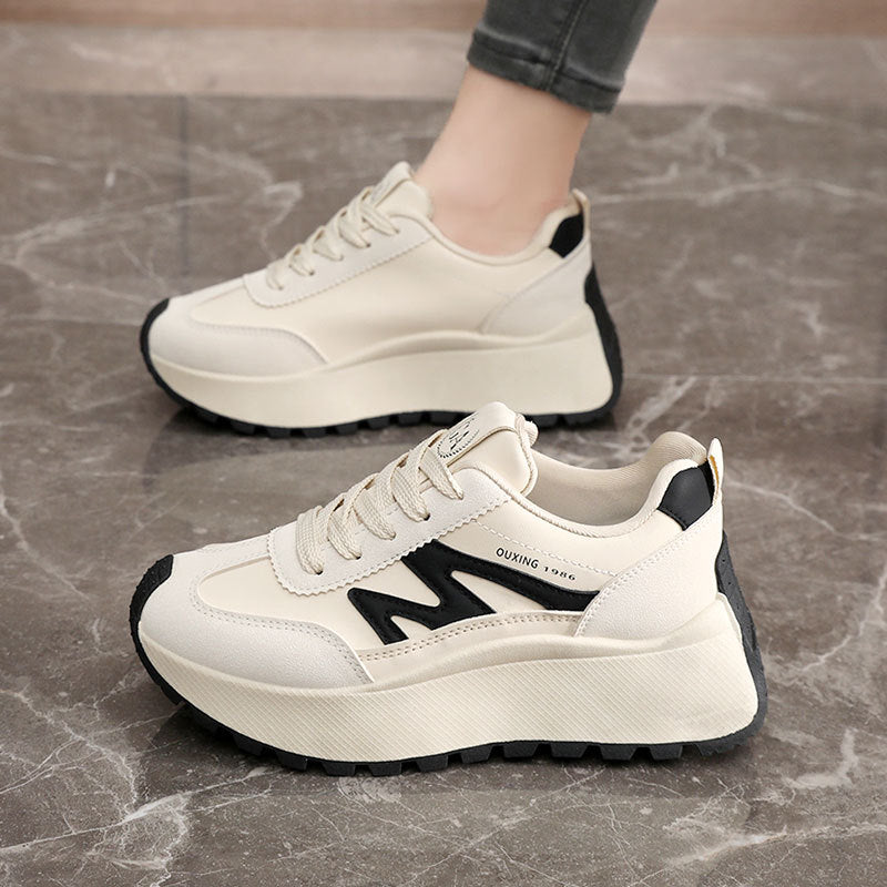 Damen modische Sneakers mit strapazierfähiger Laufsohle und gepolstertem Innenfutter R&B