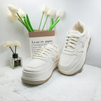 Damen Modische Sneaker mit dickem Komfortprofil