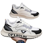 Damen Modische Lifestyle Sneakers mit rutschfester Sohle und atmungsaktiver Obermaterialstruktur R&B