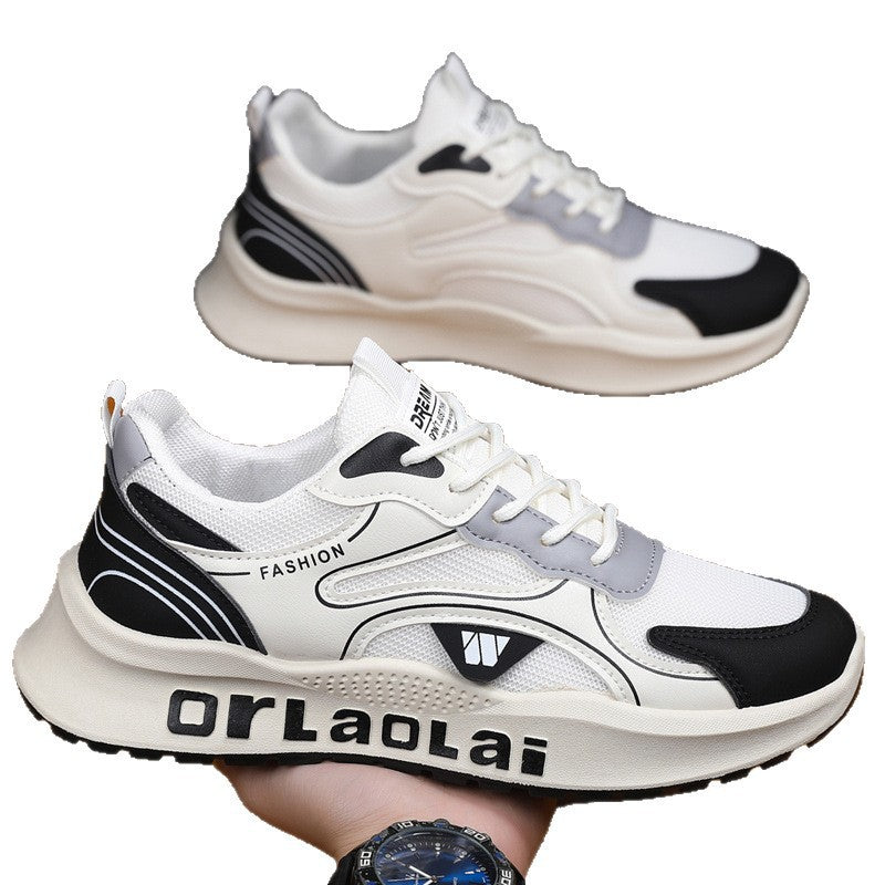 Damen Modische Lifestyle Sneakers mit rutschfester Sohle und atmungsaktiver Obermaterialstruktur R&B