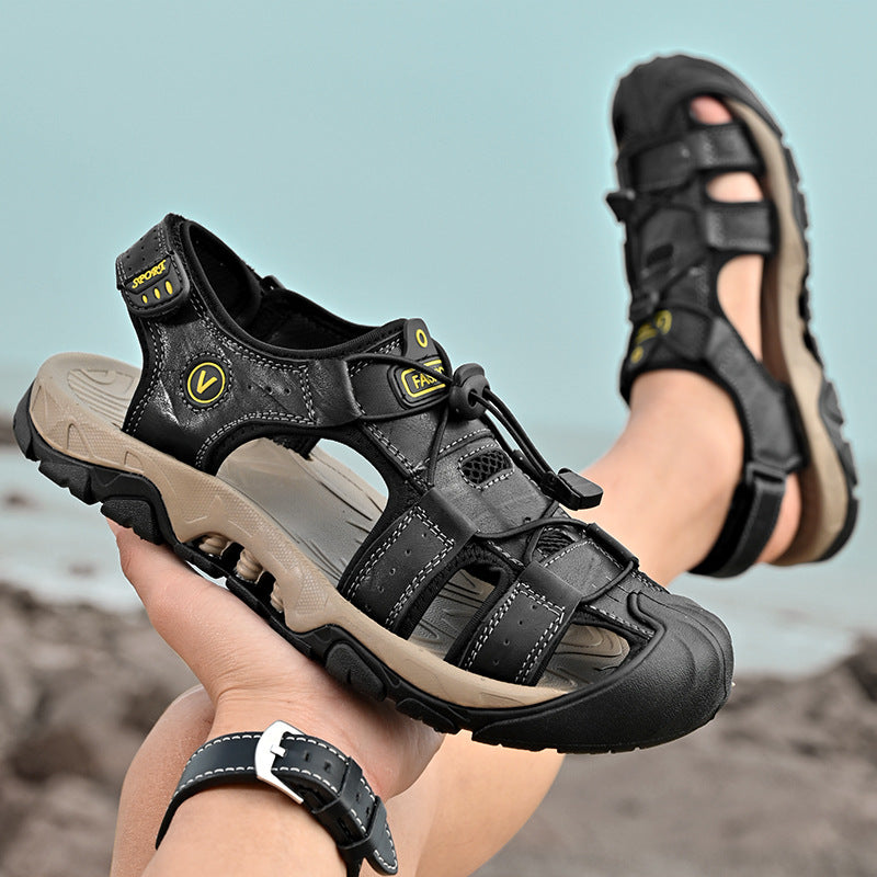 Damen Sportliche Sandalen mit ergonomischem Fußbett und rutschfester Sohle R&B