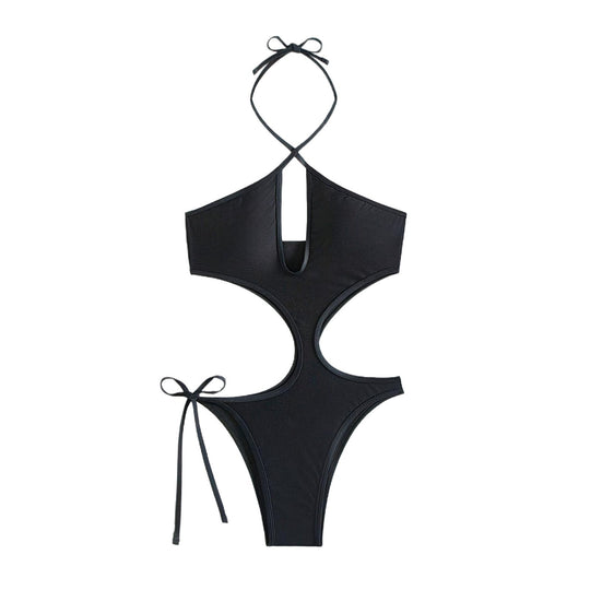 Damen Cut-Out Badeanzug R&B