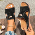 Damen Modische Slipper mit elegantem Riemendetail R&B