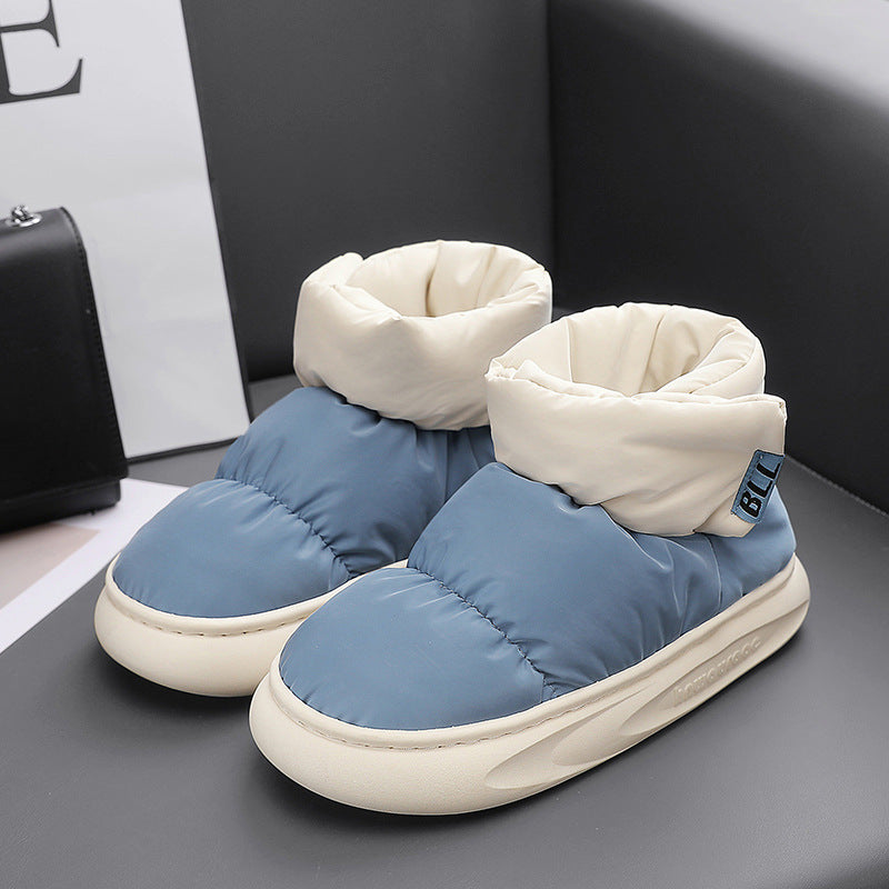 Damen warme Isolier-Schuhe mit hochwertiger Polsterung und rutschfester Sohle R&B