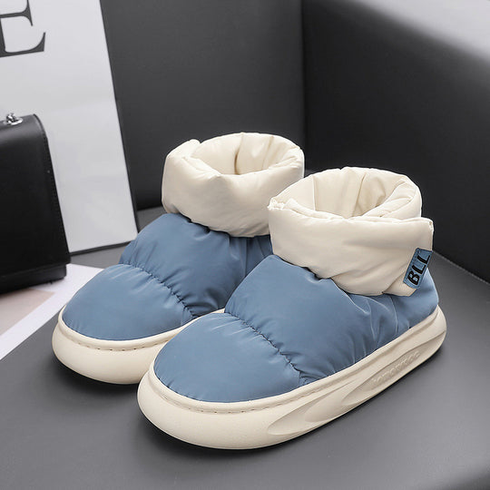 Damen warme Isolier-Schuhe mit hochwertiger Polsterung und rutschfester Sohle R&B