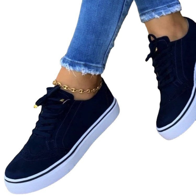 Damen Sneaker mit modischem Textilobermaterial und dämpfender Sohle R&B