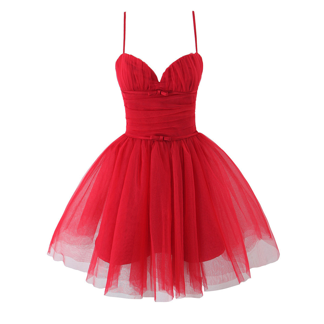 Damen Tüllballkleid mit Spitzenoberteil R&B