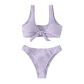 Damen Bade-Set mit knotenförmigem Oberteil R&B