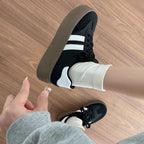 Damen Modische Freizeitsneaker mit dickem Profil