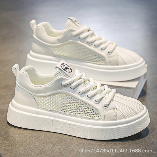 Damen Sportliche Sneaker mit atmungsaktiver Oberfläche und rutschfester Sohle R&B