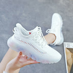 Damen Sportliche Sneakers mit innovativer Stricktechnologie und flexibler Sohle