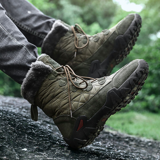Damen gefütterte Winterstiefel mit rutschfester Sohle von R&B