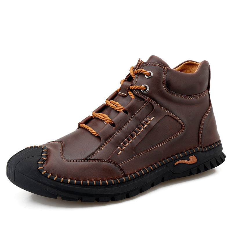 Herren Robuste und stylische Wanderschuhe mit rutschfester Sohle und atmungsaktiver Konstruktion R&B