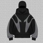 Damen trendige oversized Kapuzenjacke R&B