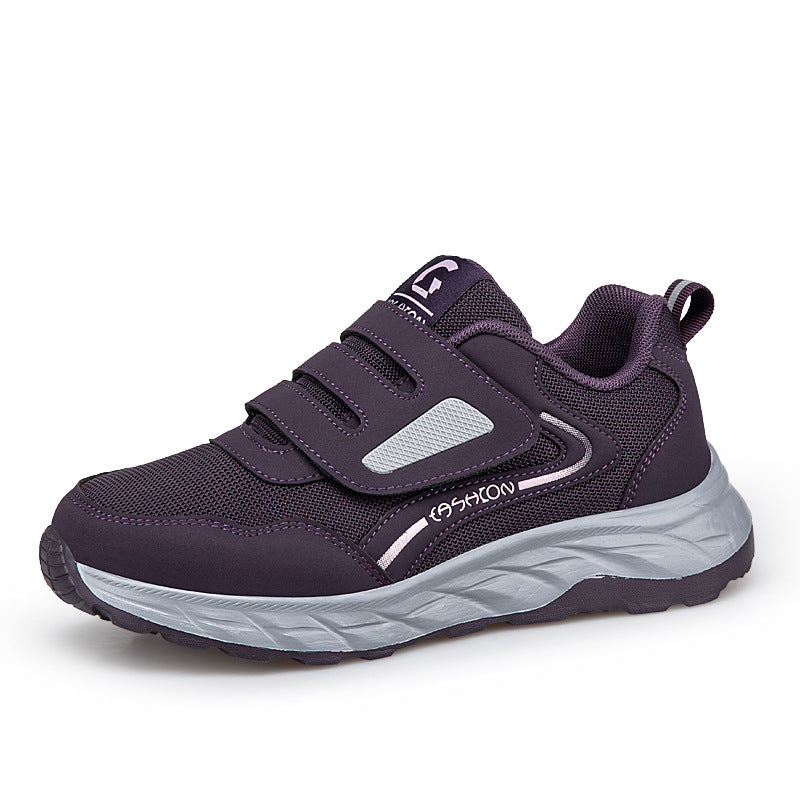 Damen Sportliche Sneaker mit verstellbarem Klettverschluss und dämpfender Sohle R&B